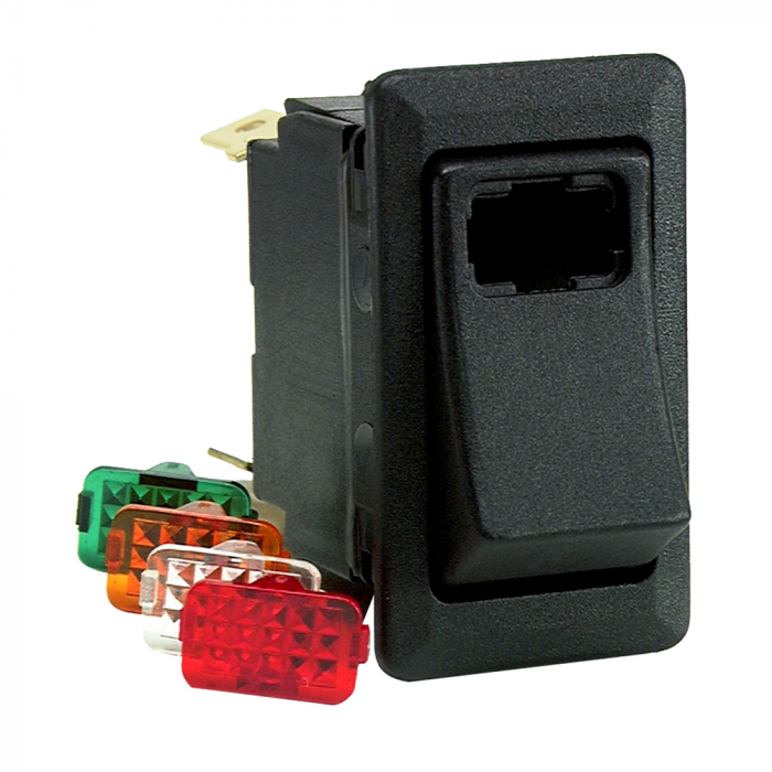 Cole Hersee Cole Hersee Lighted Rocker Switch SPST On-Off 4 Blade - $18.99 at Everest