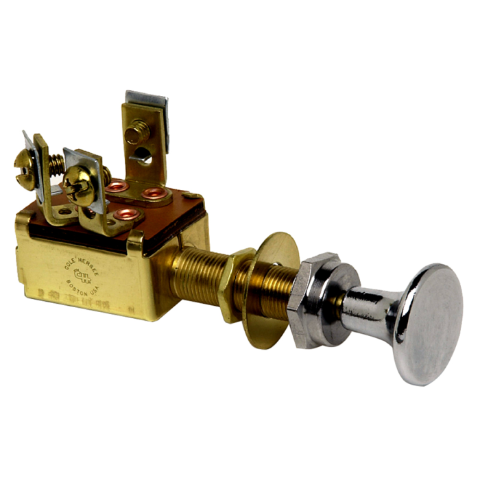 Cole Hersee Cole Hersee Push Pull Switch SPST On-Off 3 Screw - $22.99 at Everest