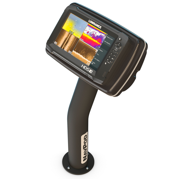 Navpod NavPod PedestalPod w/RAM Mount Pre-Cut f/Lowrance HDS-9 Gen2 Touch, HDS-9 Gen3 & HDS-9 - Carbon Black - $419.99 at Everest
