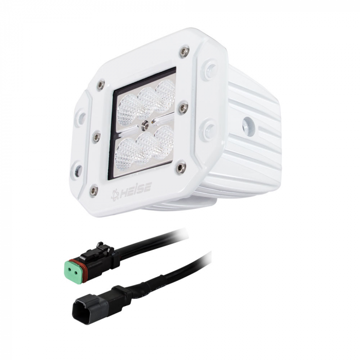 Heise Led Lighting Systems HEISE 6 LED Marine Cube Light - Flush Mount - 3 - $154.00 at Everest