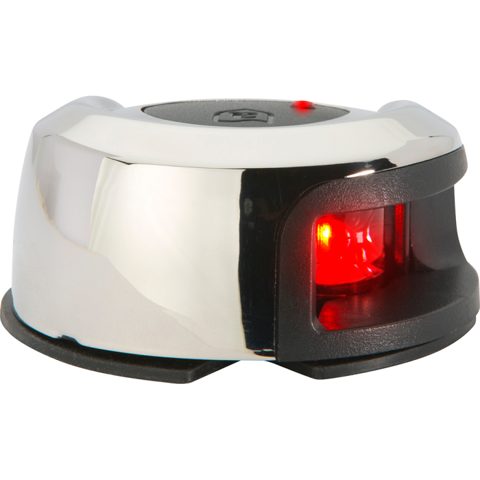 Attwood Marine Attwood LightArmor Deck Mount Navigation Light - Stainless Steel - Port (red) - 2NM - $54.99 at Everest