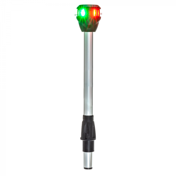 Attwood LightArmor Bi-Color Navigation Pole Light w/Task Light - Straight - 10