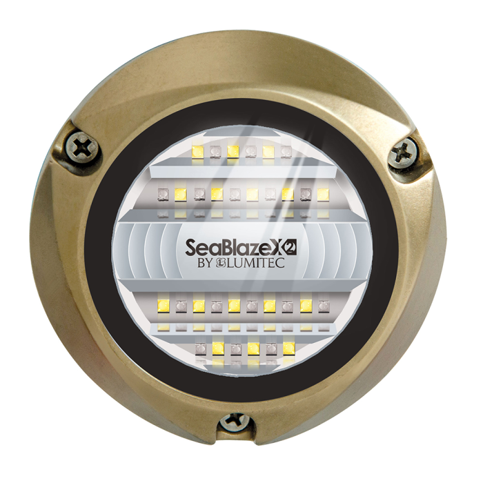 Lumitec Lumitec SeaBlazeX2 LED Underwater Light - Dual Color - White/Blue - $469.99 at Everest