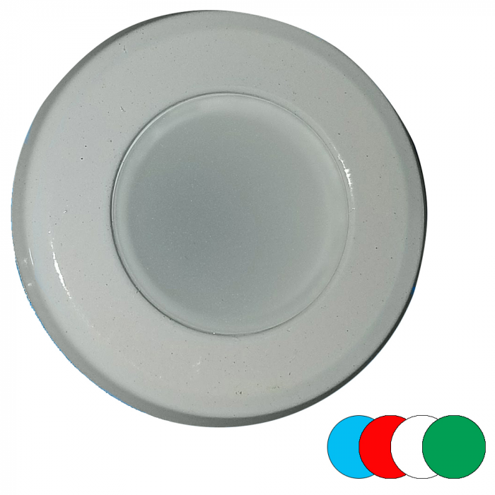 Shadow-Caster Led Lighting Shadow-Caster Full Color Dimmable Shadow Net Enabled White Powder Coat Finish Down Light - $124.99 at Everest