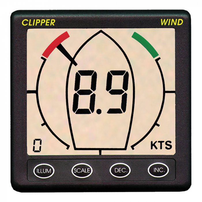 Clipper Clipper Tactical True Apparent Wind Display Repeater - $179.00 at Everest