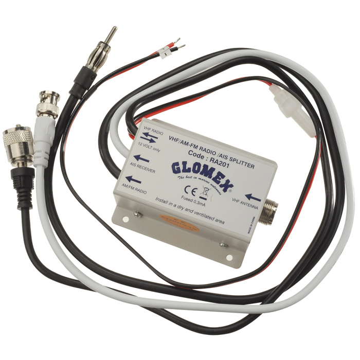 Glomex Marine Antennas Glomex VHF/AIS/Radio Splitter - 12VDC - $70.00 at Everest