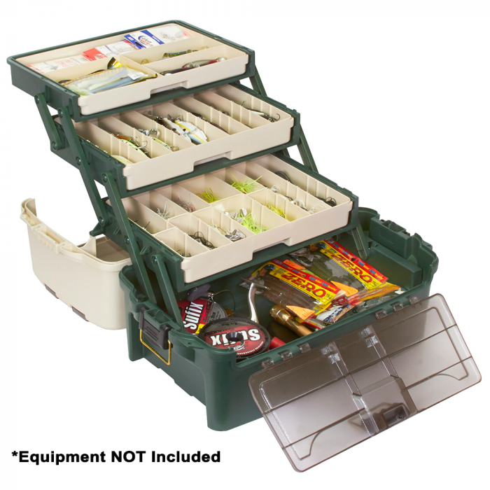 Plano Plano Hybrid Hip 3-Tray Tackle Box - Forest Green - $89.99 at Everest