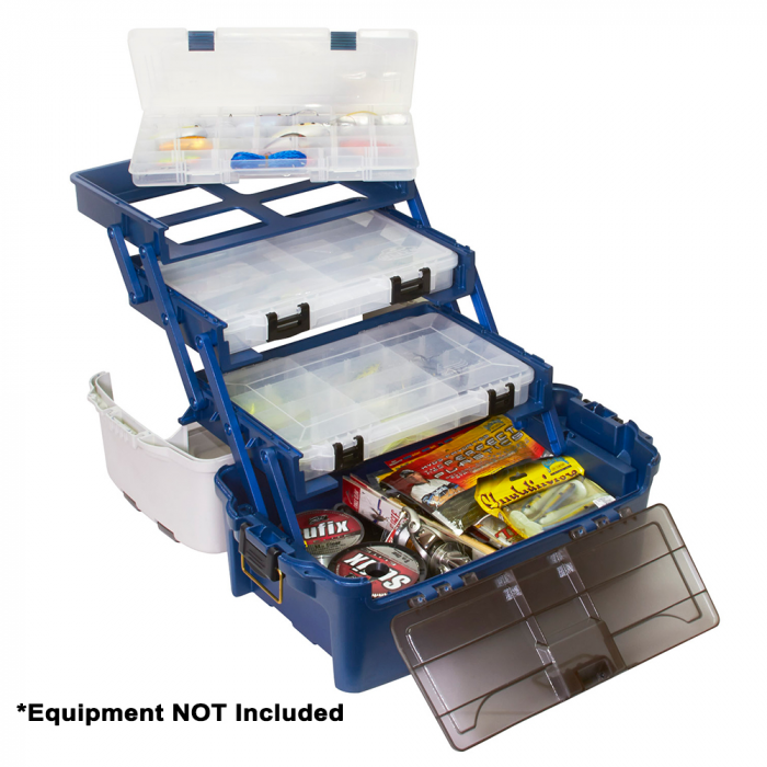 Plano Plano Hybrid Hip 3-StowawayA(R) Tackle Box 3700 - Blue - $99.99 at Everest