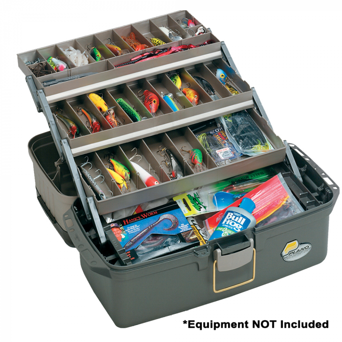 Plano Plano Guide Series(TM) Tray Tackle Box - Graphite/Sandstone - $49.99 at Everest