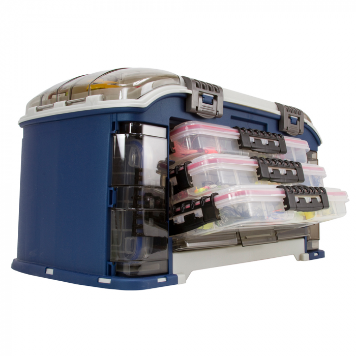 Plano Plano Elite(TM) Series Angled Tackle System 3700 - Blue - $159.99 at Everest