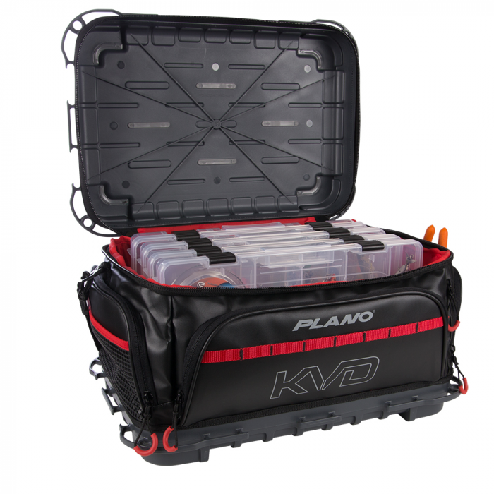 Plano Plano KVD Signature Tackle Bag 3700 - Black/Grey/Red - $114.99 at Everest