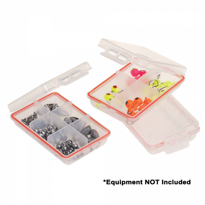 Plano Plano Waterproof Terminal 3-Pack Tackle Boxes - Clear - $9.99 at Everest