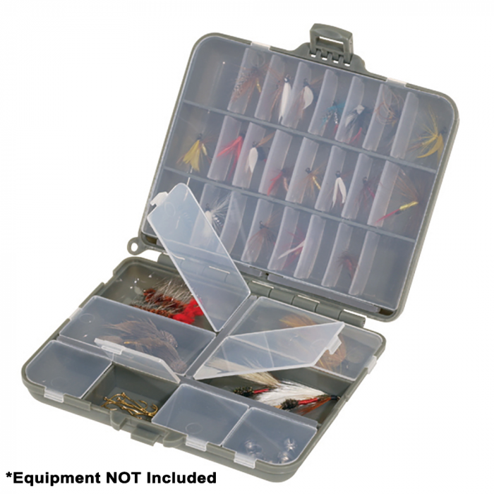 Plano Plano Compact Side-By-Side Tackle Organizer - Grey/Clear - $9.99 at Everest