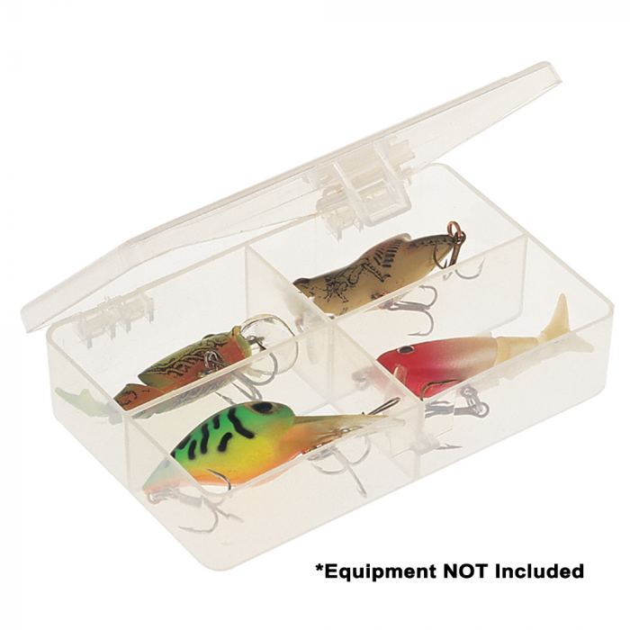 Plano Plano Four-Compartment Tackle Organizer - Clear - $4.99 at Everest