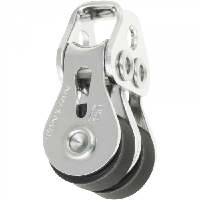 Ronstan Ronstan Series 15 Ball Bearing Utility Block - Double, Loop Head - $26.96 at Everest