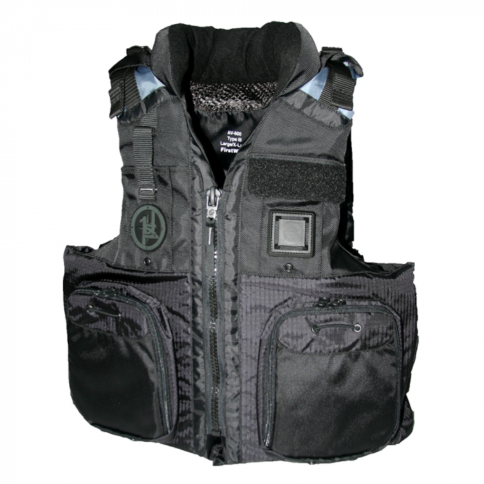 First Watch First Watch AV-800 Pro 4-Pocket Vest (USCG Type III) - Black - L/XL - $105.00 at Everest