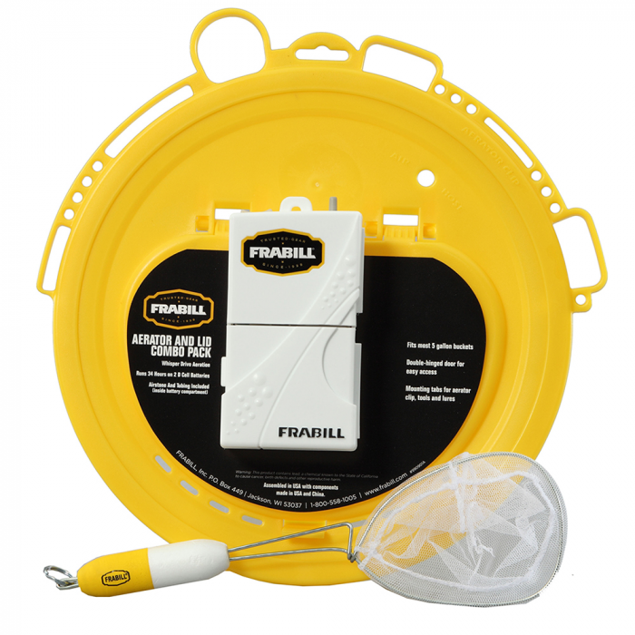 Frabill Frabill Aeration & Lid Combo Pack - $34.99 at Everest