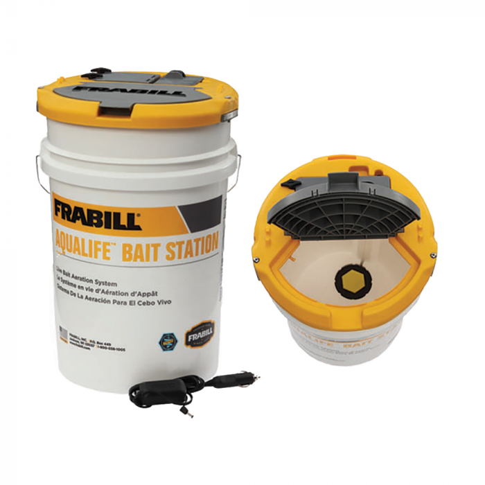 Frabill Frabill Aqua-Life(TM) Bait Station - 6 Gallon Bucket - $129.99 at Everest