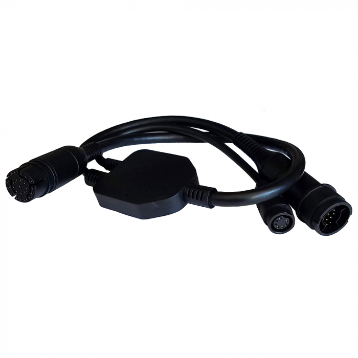 Raymarine Raymarine Adapter Cable 25-Pin to 25-Pin & 7-Pin - Y-Cable to RealVision & Embedded 600W Airmar TD to Axiom RV - $109.99 at Everest