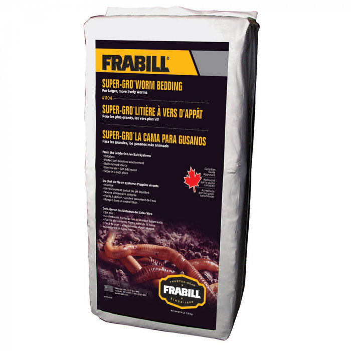 Frabill Super-GroA(R) Worm Bedding - 4lbs