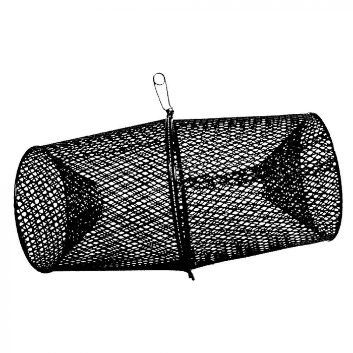 Frabill Torpedo Trap - Black Crayfish Trap - 10 x 9.75 x 9