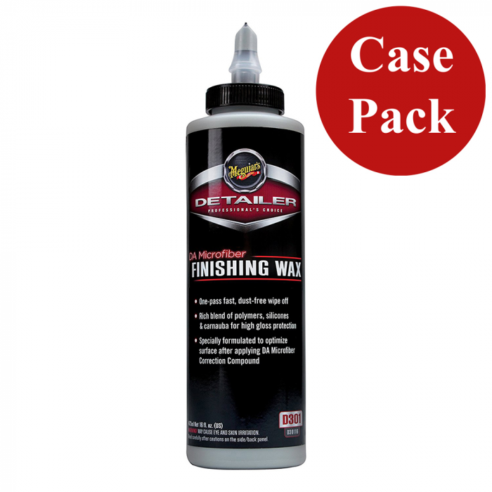 Meguiars Meguiar's DA Microfiber Finishing Wax - 16oz *Case of 6* - $79.99 at Everest