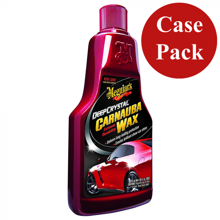 Meguiars Meguiar's Deep CrystalA(R) Carnauba Wax - 16oz *Case of 6* - $60.99 at Everest
