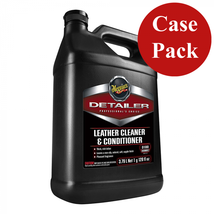 Meguiars Meguiar's Detailer Leather Cleaner & Conditioner - 1-Gallon *Case of 4* - $171.96 at Everest