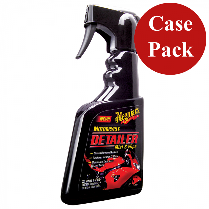 Meguiars Meguiar's Motorcycle Detailer Mist & Wipe *Case of 6* - $53.99 at Everest
