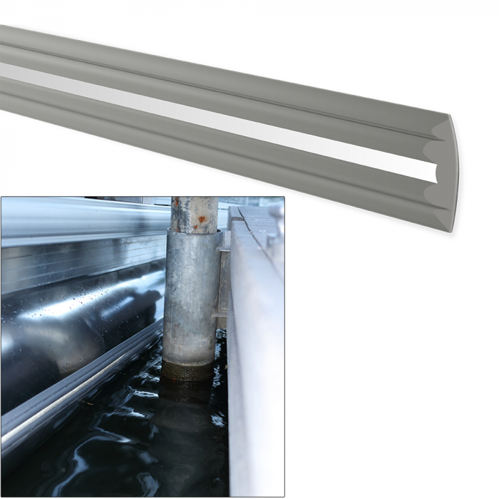 Megaware Megaware PontoonGuardA(R) - 40' Kit - (2) 20' Guards f/Pontoon Up To 25' - Gray - $466.35 at Everest
