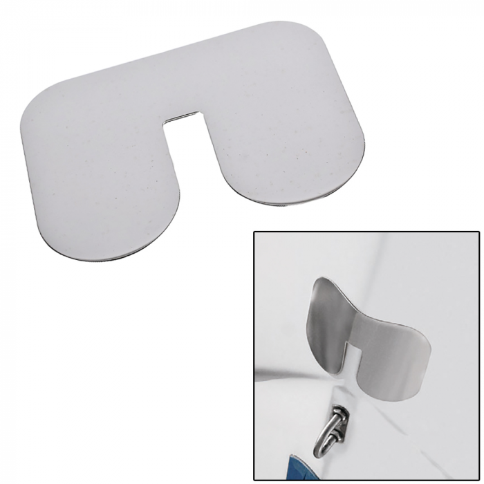 Megaware Megaware ScuffBuster(TM) Standard with Notch - 5.75 x 4.5 - Notched Bowguard - 22G - Stainless Steel - $21.95 at Everest