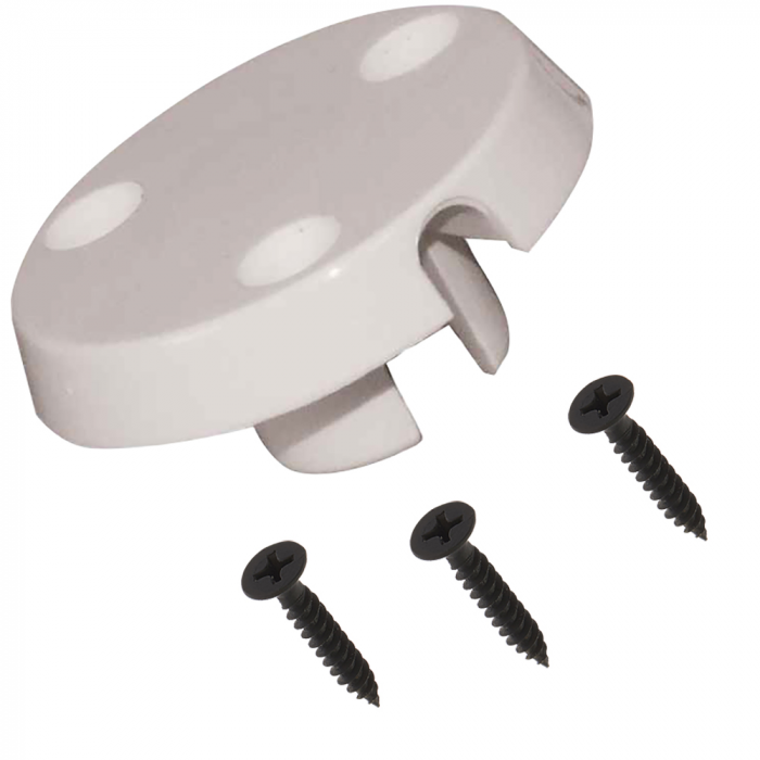 Glomex Marine Antennas Glomex Nylon Deck Mount Feed - Thru f/Coax Cables - $7.00 at Everest