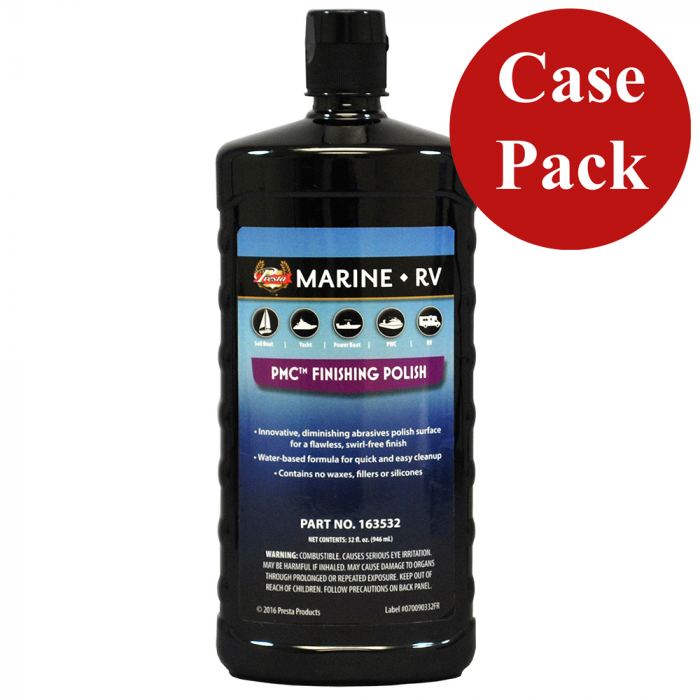 Presta Presta PMC Finishing Polish - 32oz - *Case of 12* - $683.64 at Everest