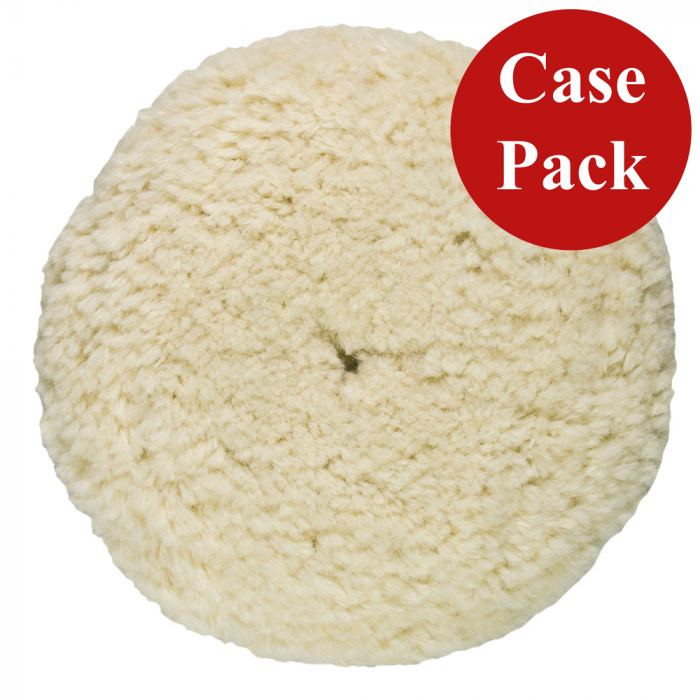 Presta Presta Rotary Wool Buffing Pad - White Heavy Cut - *Case of 12* - $15.97 at Everest