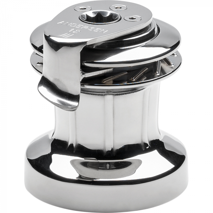 Andersen ANDERSEN 12 ST FS Self-Tailing Manual Single Speed Winch - Full Stainless - $559.00 at Everest