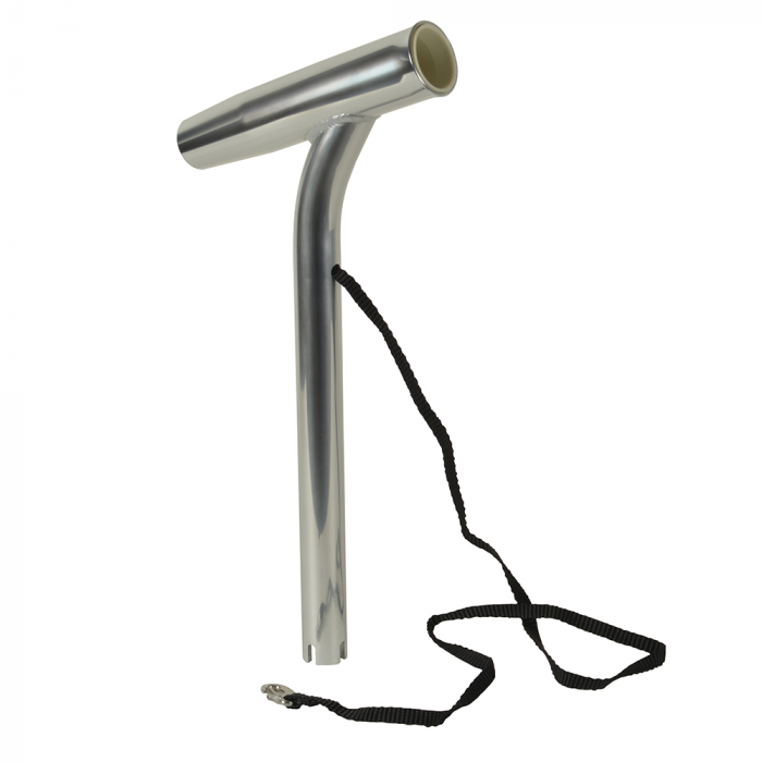 C.E. Smith Outrigger Rod Holder w/Liner & Strap - Aluminum