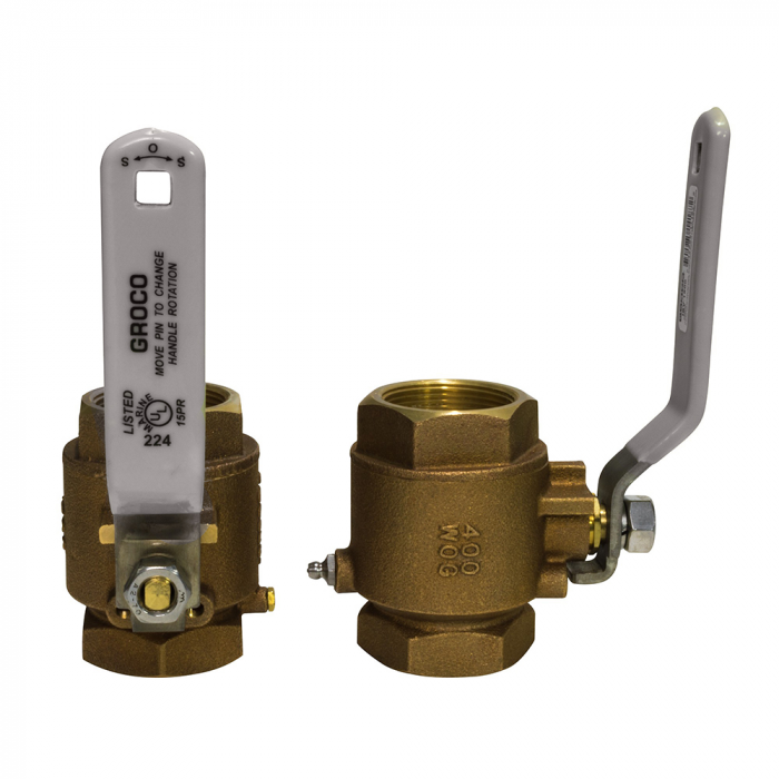 Groco GROCO 3/8 NPT Bronze In-Line Ball Valve - $24.00 at Everest