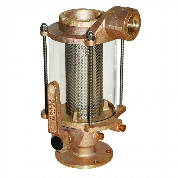 Groco GROCO 1 Ball Valve/Seacock & Raw Water Strainer Combo - $1072.00 at Everest