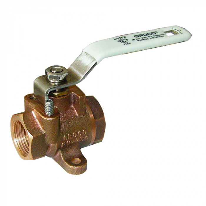 Groco GROCO 3/8 NPT Bronze Inline Fuel Valve - $25.00 at Everest