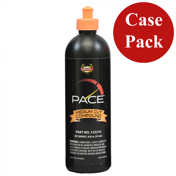 Presta Presta PACE(TM) Medium Cut Compound - 16oz - *Case of 6* - $179.82 at Everest