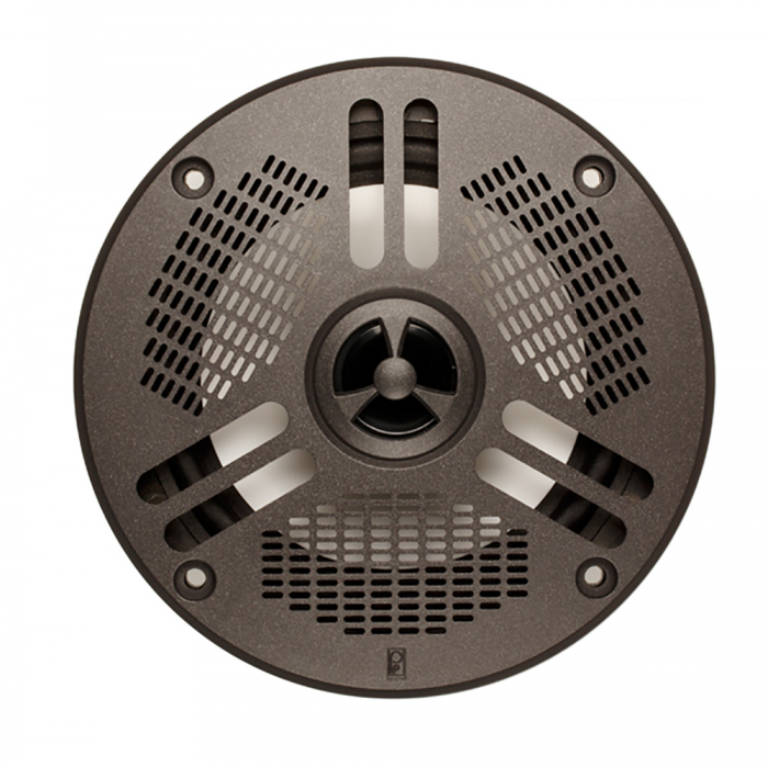 Poly-Planar Poly-Planar MA-4052LG1 5 60 Watt LED Self Draining Spa Speaker - Dark Gray - $61.95 at Everest