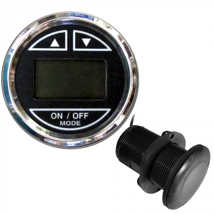 Faria Beede Instruments Faria Chesapeake Black 2 Depth Sounder w/Thru-Hull Transducer - $219.99 at Everest