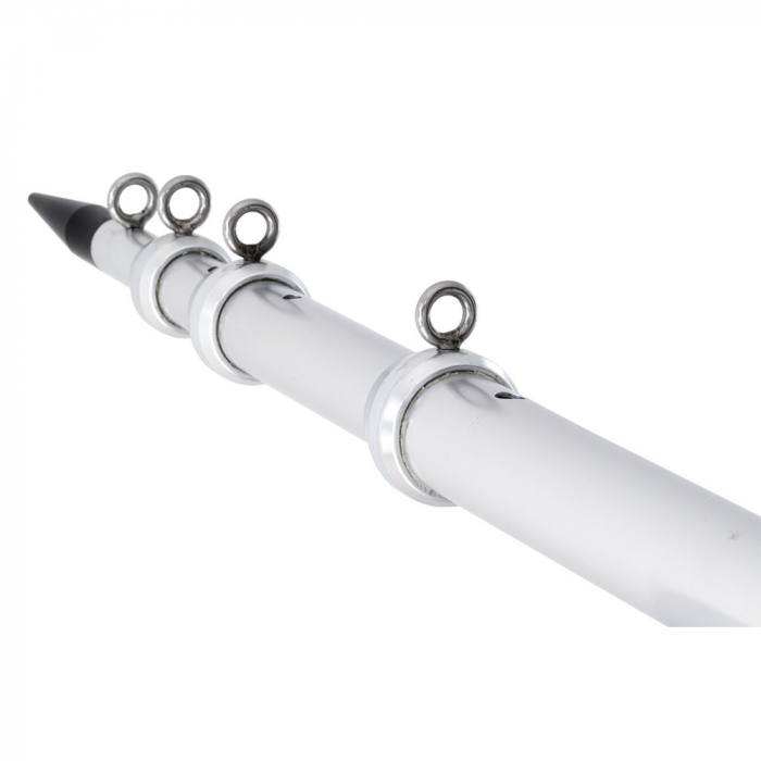 Tigress Tigress XD Telescoping Aluminum Outrigger Poles - 15' - 1-1/2 OD Silver - $758.99 at Everest