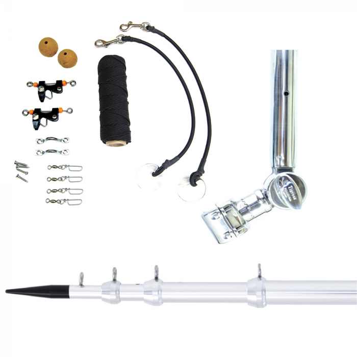Tigress Tigress T-Top Clamp-On Telescoping System - 1-1/2 - Silver - $1499.00 at Everest