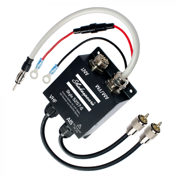 Shakespeare Shakespeare 5257-S Antenna Splitter f/VHF Radio, AIS Receiver & AM/FM Stereo - $89.99 at Everest