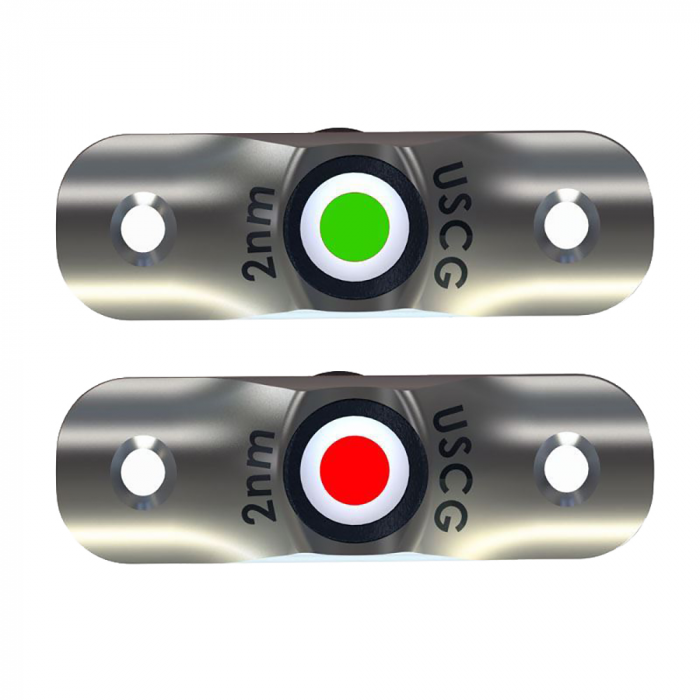 Taco Marine TACO Rub Rail Mounted LED Navigation Light Set - 2-1/2 - $219.99 at Everest