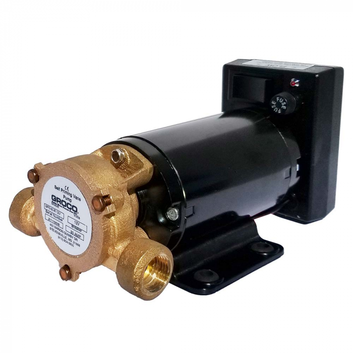 Groco GROCO Heavy Duty Positive Displacement Reversing Vane Pump - 12V - $861.00 at Everest