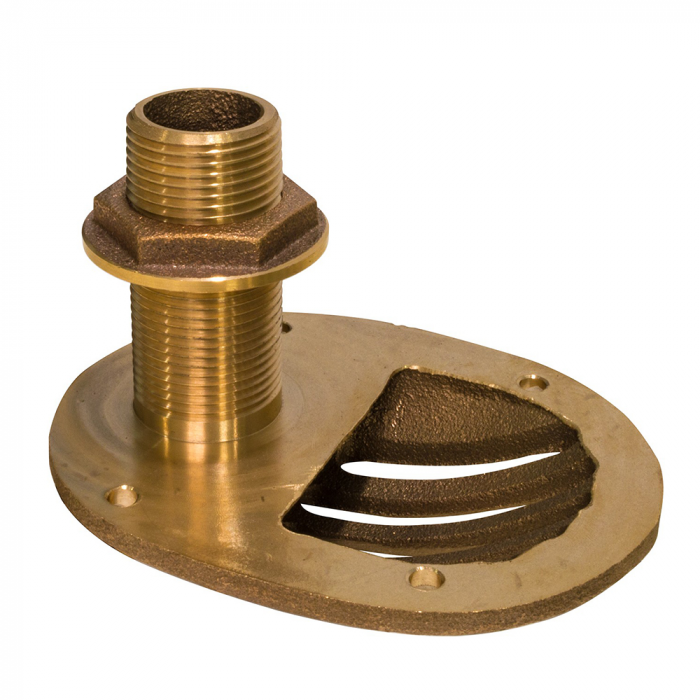 Groco GROCO 1 Bronze Combo Scoop Thru-Hull w/Nut - $60.00 at Everest