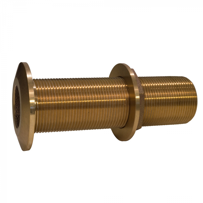 Groco GROCO 1-1/2 Bronze Extra Long Thru-Hull Fitting w/Nut - $86.00 at Everest