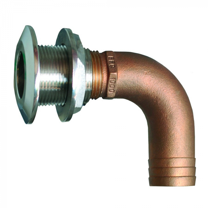 Groco GROCO 1-1/4 90 Degree Hose Thru-Hull Fitting - $102.00 at Everest